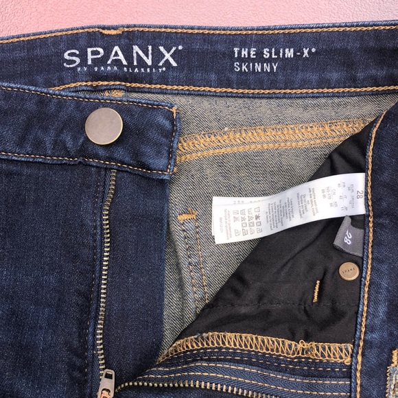 Spanx Sim X Skinny Jeans, size 28. Never worn, excellent condition. - Picture 4 of 7